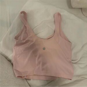 lululemon athletica strawberry milkshake align tank